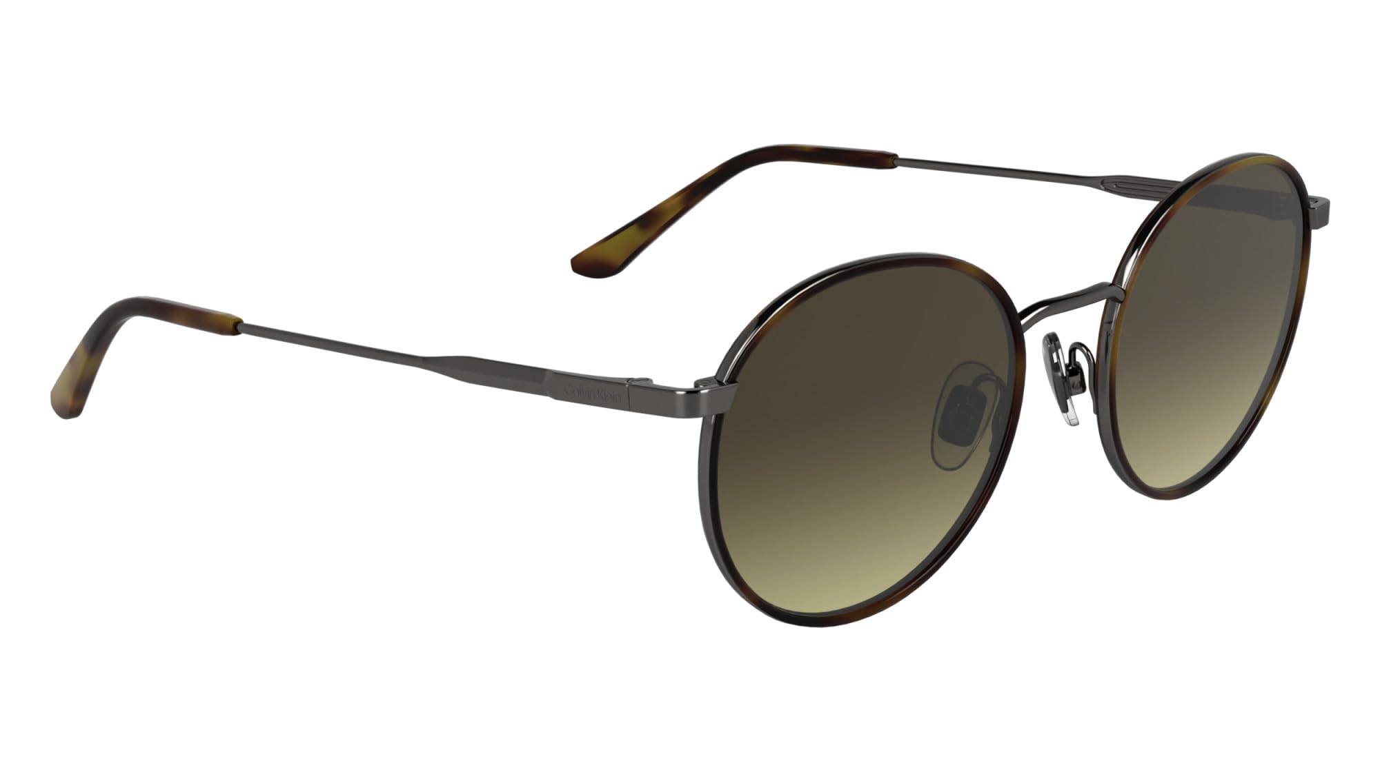 Calvin Klein Unisex Adult Sunglasses CK25101S - Havana with Gradient Brown Lens