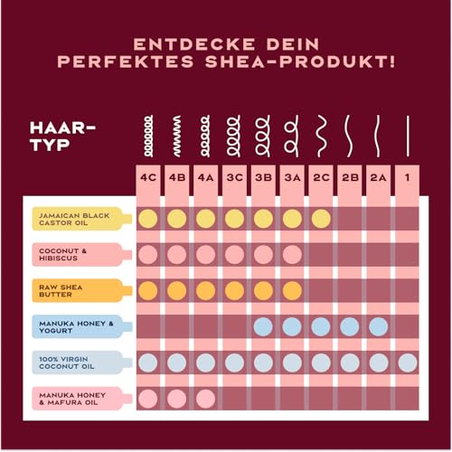 Shea Moisture Coconut & Hibiscus Curl Enhancing Smoothie, 326 ml – Lockencreme für definierte, glänzende Locken