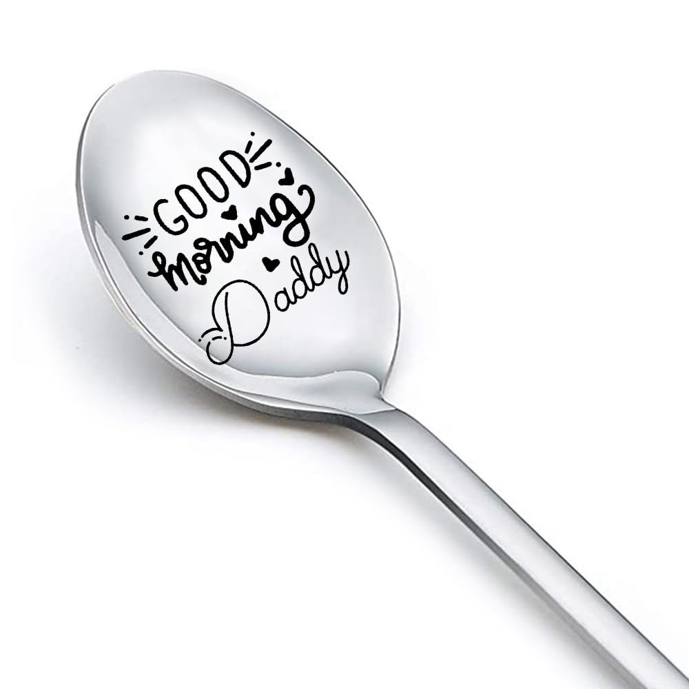 Löffel Mit Gravur „Love You Dad“ – Vatertagsgeschenk Von Tochter Oder Sohn