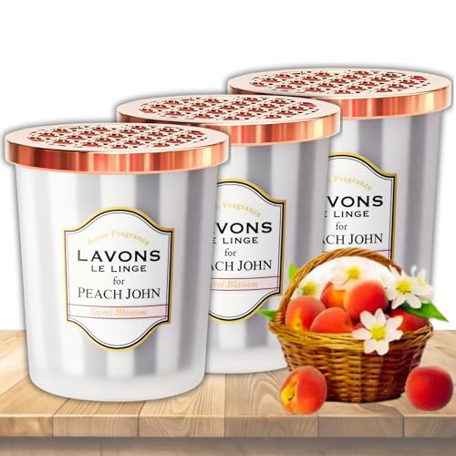 LAVONS Air Freshener for Home, Compact Deodorizer with Long-Lasting Fresh Scent, Odor Eliminator for Rooms, Closets & Small Space, Room Fragrance from Japan, SECRET BLOSSOM, 5.3 Oz, 3EA