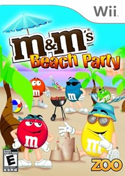Video Game M&M's Beach Party - Nintendo Wii Book