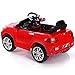 Costzon Kids Ride On Car, 6V RC Parental Remote Control & Foot Pedal Manual Modes, Battery Powered Vehicle w/LED Lights MP3 Functions, Red