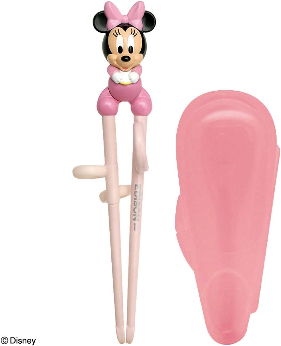 Edison エジソン エジソンのお箸 送 送料無料 ラプンツェル 1 X 1個 右手用 Disney ピンク