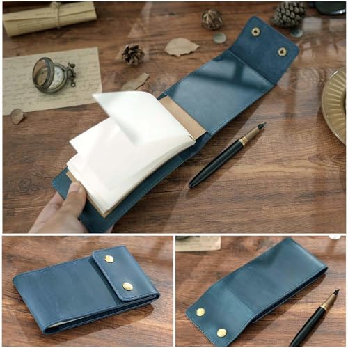 Bloc-notes de poche rigide avec petit porte-bloc intégré - 3