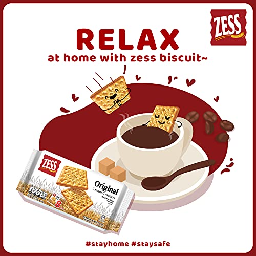 Galletas Zess Wheat Flour Healthy Crackers Original Cream, 1 Paquete miniatura 2