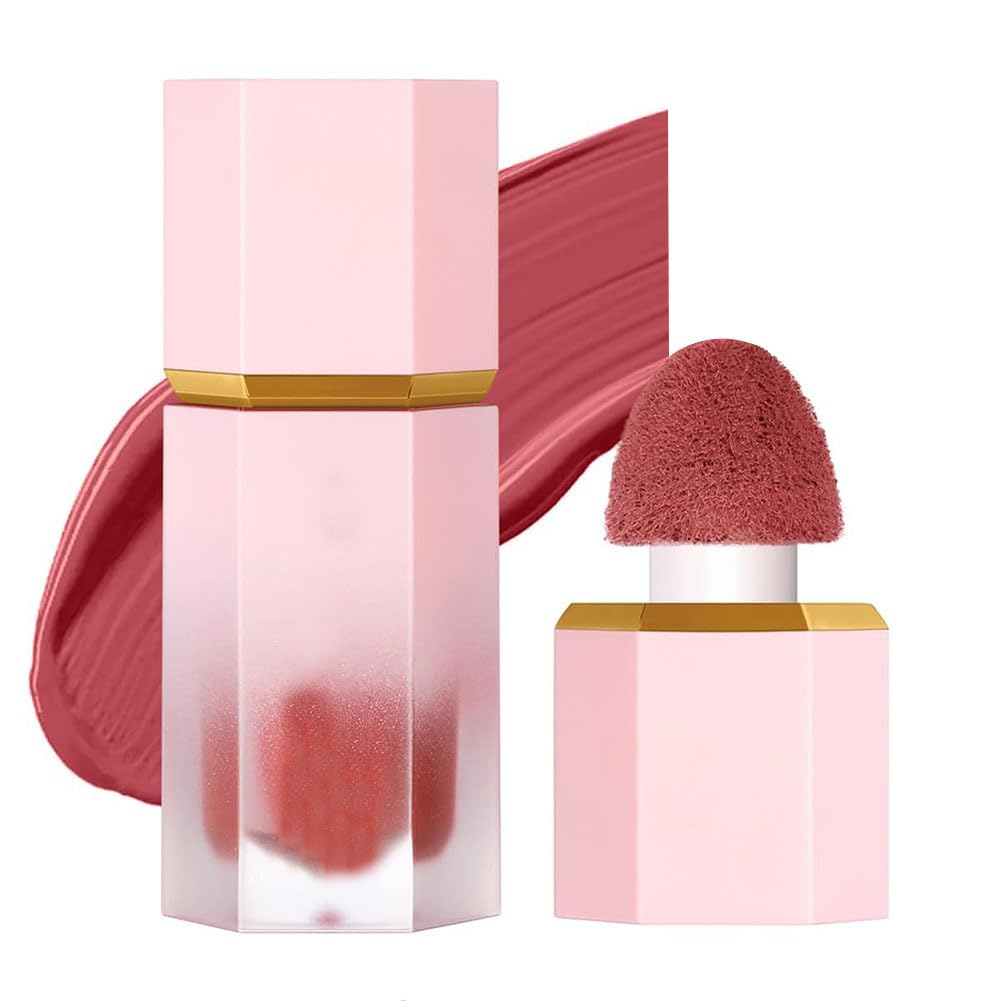 Líquido Blush Colorete,Maquillaje Colorete Líquido en Crema Gel,Rubor Líquido,Colorete Líquido para Mejillas,Rubor Líquido de Larga Duración,Colorete en Barra Hidratante,para Rostro y Cuerpo(#08)