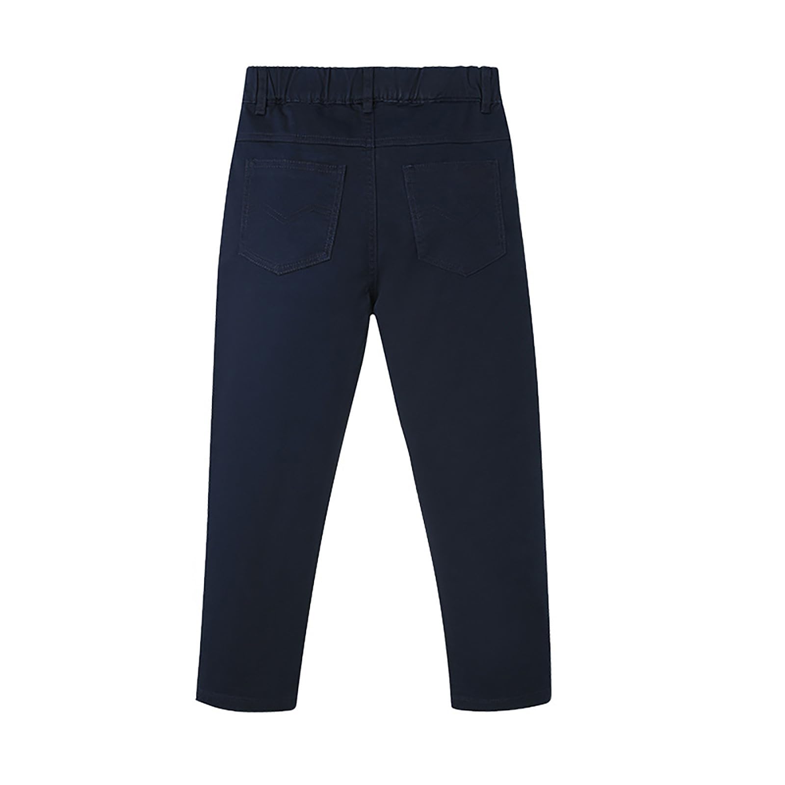 WWricotta Pantaloni Bambini, da Ragazzo Elasticizzati, Foderati in Pile E Spessi, per La Scuola E Lo Sport, Comodi Casual con Elastico in Vita per, Resistenti, Leggeri, Confortevole per Bambini