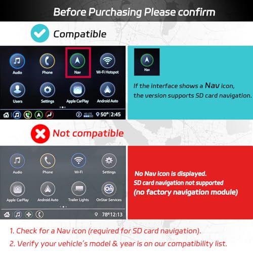 XGEEK 2026 Navigation SD Card GPS Map Update for GMC, Chevy, Cadillac & Buick - Image 3