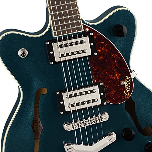 Gretsch G2655 Streamliner™ Bloc Center Jr. Double coupe avec bouchon en V, Sapphire Midnight - Les Beatles, Paul McCartney, John Lennon, RIngo Starr, George Harrison Gretsch G2655 Streamliner™ Bloc Center Jr. Double coupe avec bouchon en V, Sapphire Midnight – Image 6