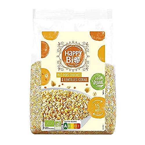  Happy Bio Mélange Blé/Pois Chiches/Lentille Co...