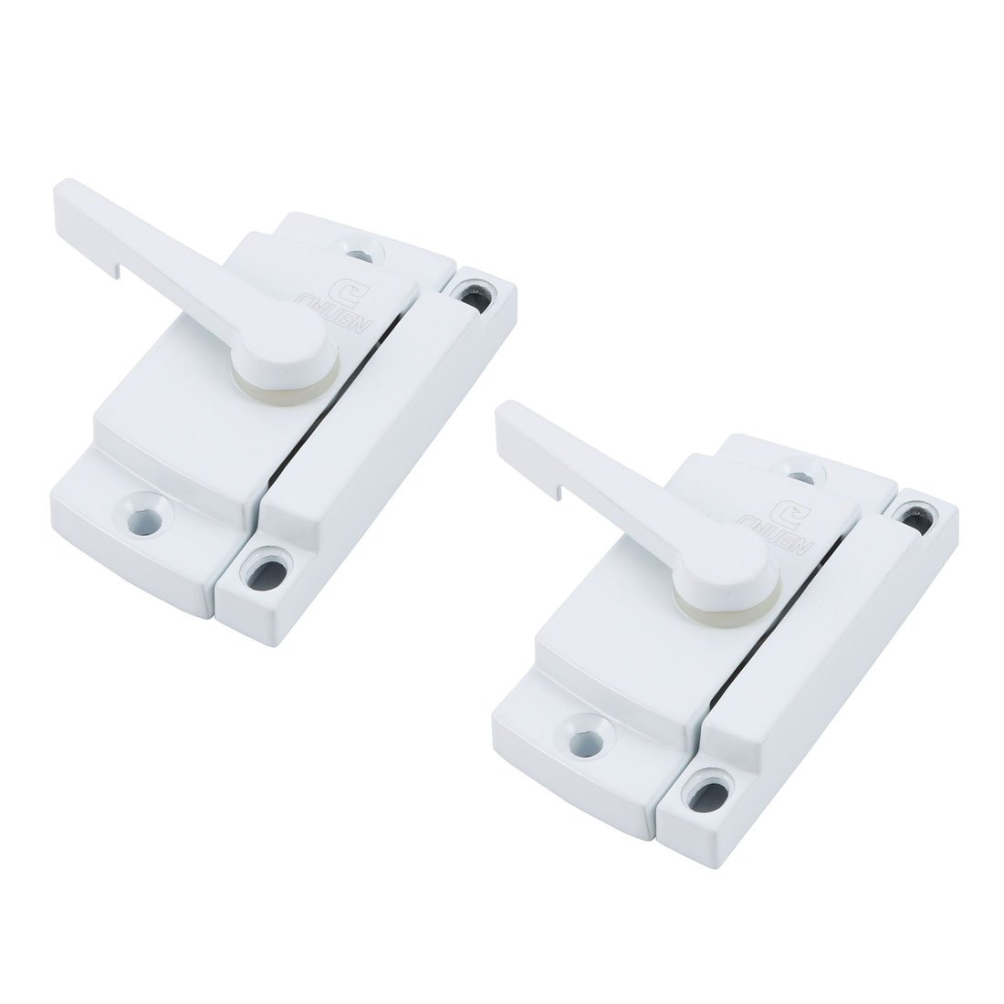 Sourcing Map White Sourcingmap Zinc Alloy Sash Lock Keeper For Vertical Horizontal Sliding Windows 2Pcs