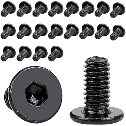 Semjar M6x12mm Furniture Screw Set 20Pcs (M6x12mm) Cover