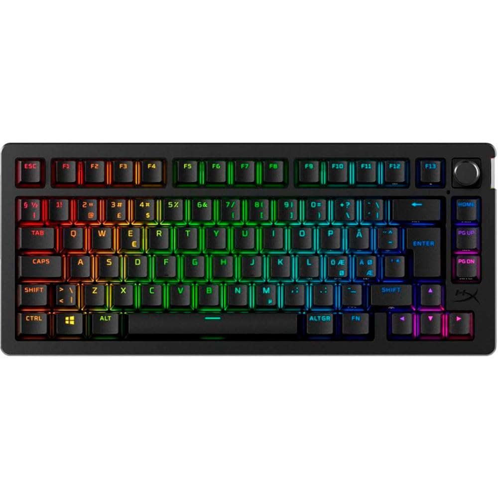 HyperX Alloy Rise 75 Teclado Gaming Inalámbrico RGB