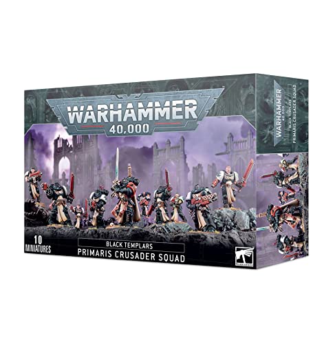 Warhammer 40k - Black Templars Escouade de Croisés Primaris (FR)