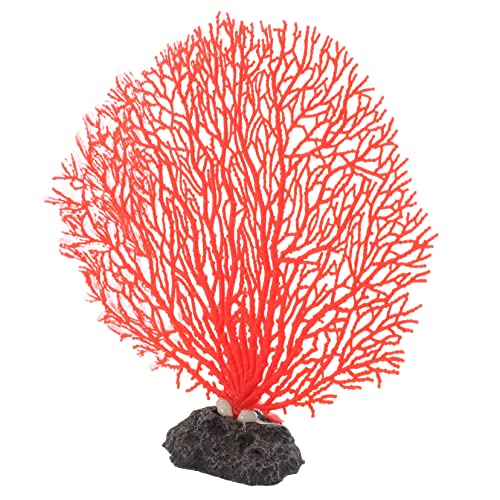 Toddmomy Creative Artificial Aquarium Coral Plant Wear Resistant Underwater Decor for Fish Tanks Lightweight Safe for for Home Tank Decoration Delicate Faux Coral