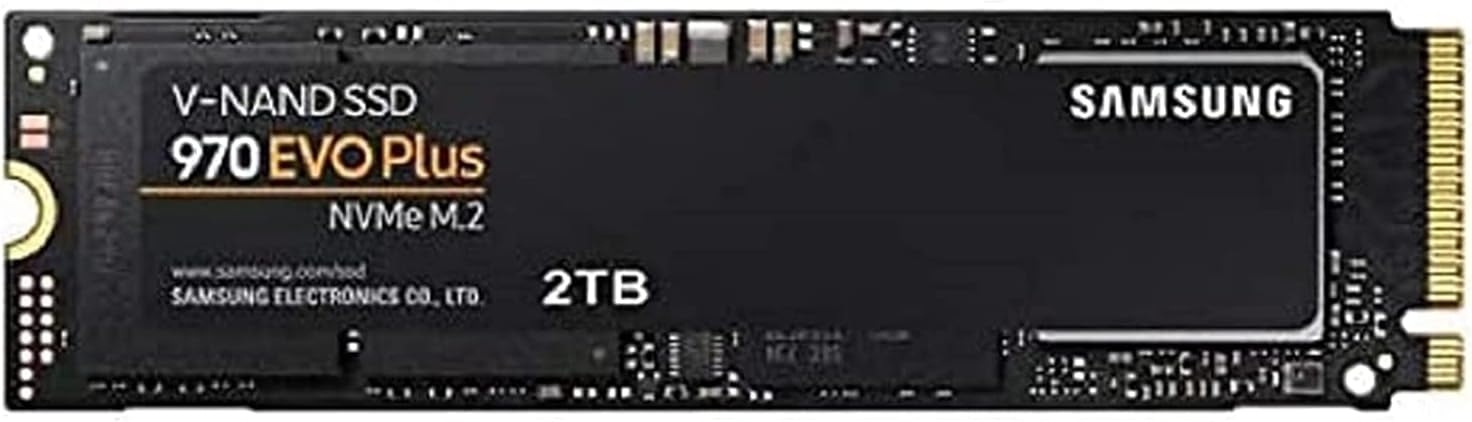 Samsung HD SSD M.2 2TB 970 EVO Plus 2TB (MZ-V7S2T0BW) NVME 3500 MB/S