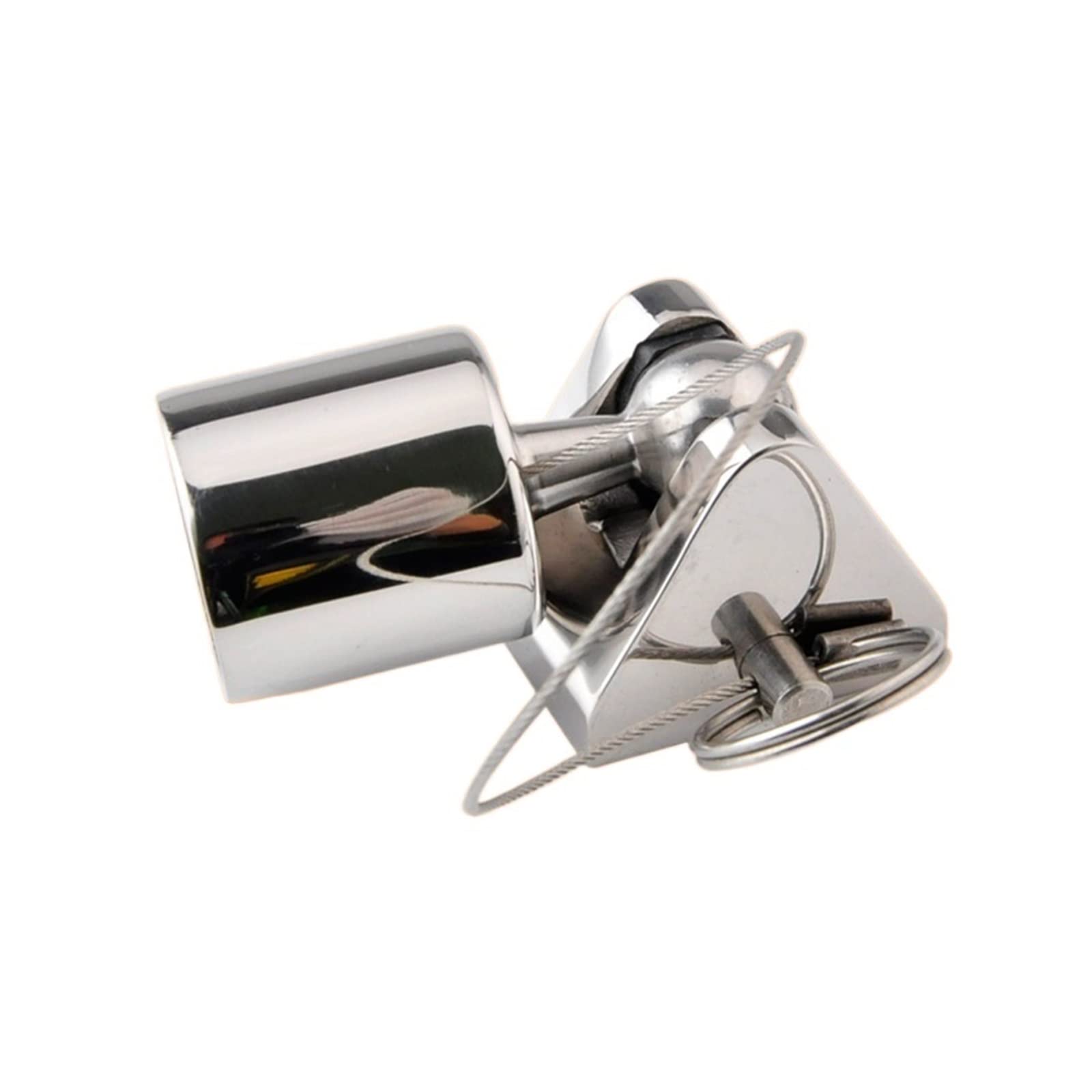 Kjueq One Color Sliding Cap Rotatable Sliding Cap Sliding Sleeve With Deck Seat Marine Awning Umbrella 25Mm Yacht Ship Accessories