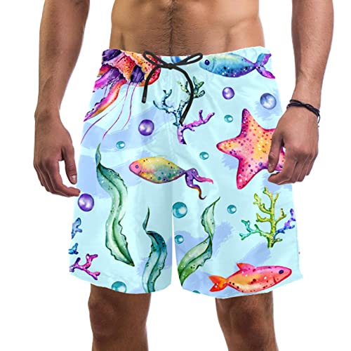 Short de plage à séchage rapide JDEZ pour hommes actifs