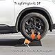 OULEME Auffahrkeile für Wohnmobil [2er Set], Stabile Unterlegkeile mit Kartenverriegelung, Rutschfeste Stufenkeile, für Wohnwagen, Camper & Anhänger (<5t)