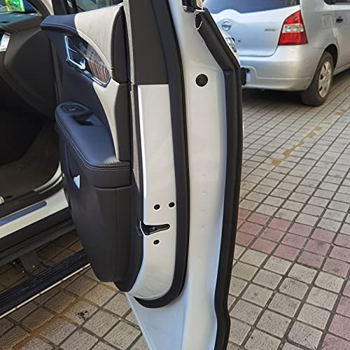 10Ft D-Shape Rubber Weather Stripping 3/8" X 1/4" Car Door Seal Strip Hollow With Bulb Gasket Weatherstrip(Self-Adhesive) Soundproof For Automotive Door Window #TOP5