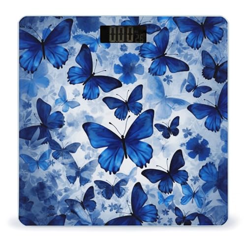 Báscula Digital de Baño con Vidrio Templado y Capacidad 400lb miniatura 1