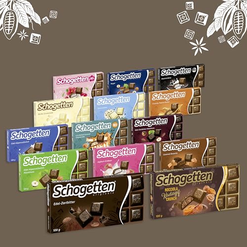 Schogetten Zartbitterschokolade (50% Kakao), 100 g