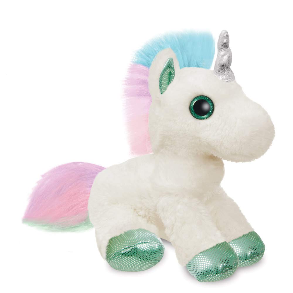 Aurora World 60897 Bubbles Cream Unicorn 12In - Plush Soft Toy