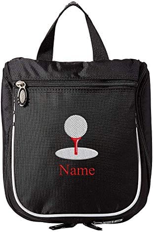 Golf Toiletry Bag, Personalized Men's Shaving Kit, Hanging Travel Case image 5