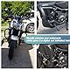 Motorrad Sturzbügel Motorschutz Stoßstange Autobahn Kompatibel mit CTX700N CTX 700N 2014 2015 2016 2017 2018 2019 Motorschutzbügel Rahmen Kraftstofftank Fallschutz Highway Crashbar