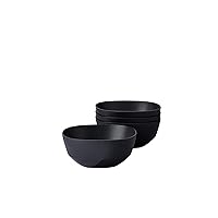 Mepal - Ciotola da Portata 4 Pezzi Silueta - Lavabile in lavastoviglie e microonde