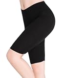 Womens Under Skirt Pants Soft Ultra Stretch Knee Length Leggings Fitness Sport Shorts