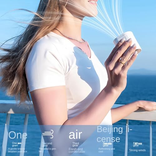 Ventilador de clip personal para combatir el calor al aire libre 5