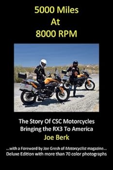 Paperback 5000 Miles at 8000 RPM Book