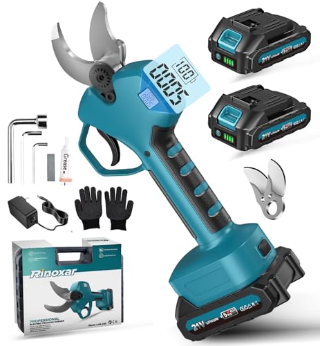 40 mm Forbici Potatura a Batteria, Cesoie Potatura...