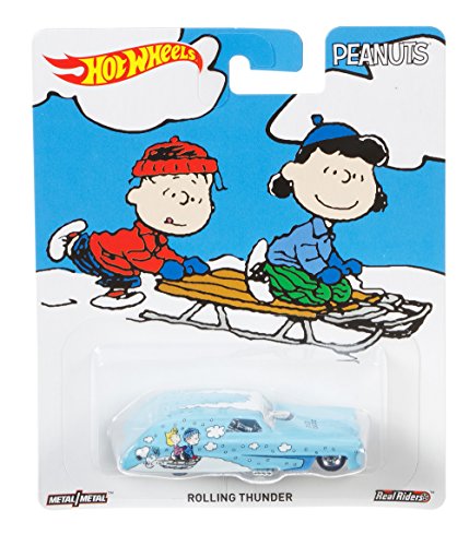 Hot Wheels Peanuts Rolling Thunder Vehicle #TOP3
