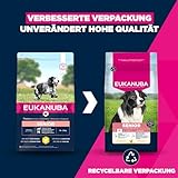 Eukanuba Hundefutter mit frischem Huhn für mittelgroße Rassen, Premium Trockenfutter für Senior Hunde, 15 kg