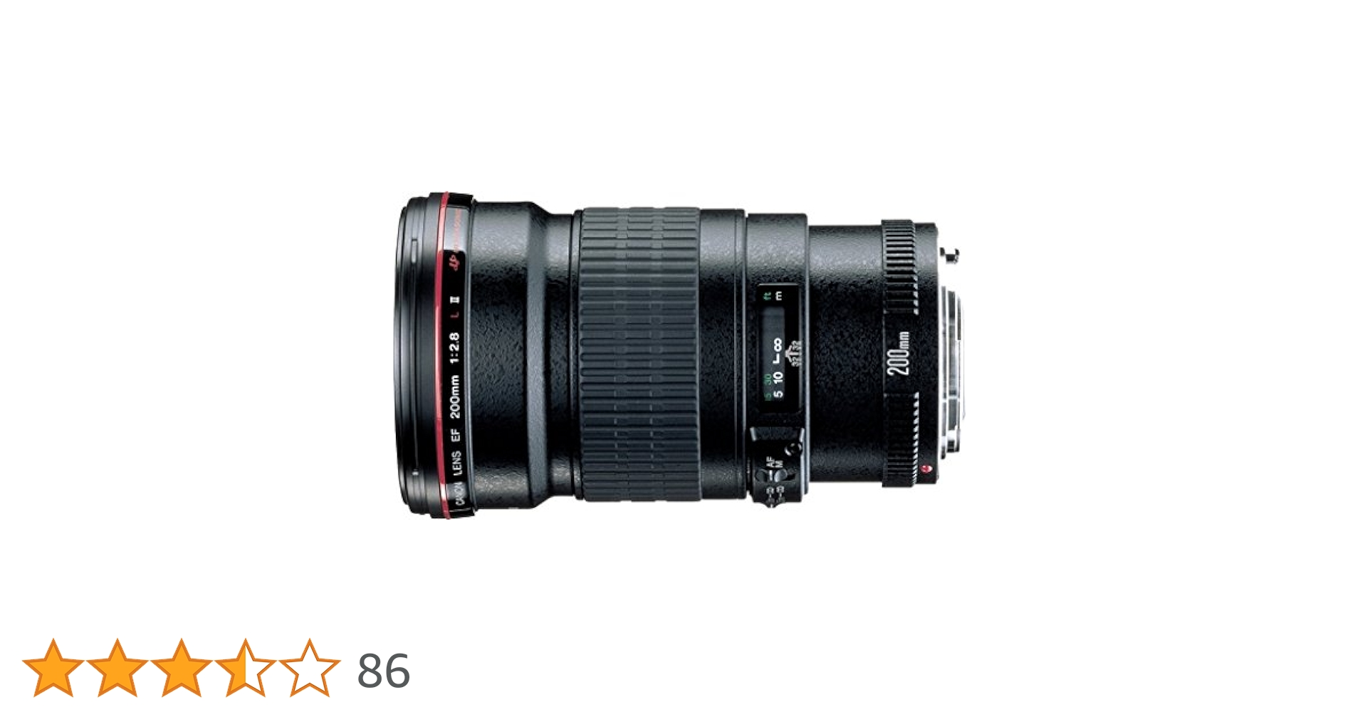 61、Canon 200mm f/2.8 単焦点レンズ Amazon.co.jp: Canon 単焦点望遠レンズ EF200mm F2.8 II USM