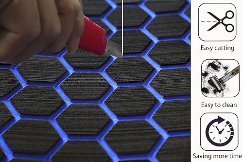 LSS laidi Boat Flooring Boat Decking Marine Non-Slip Self-Adhesive Flooring 110.2'X37.4''for Motorboat Fishing Boat RV Yacht Kayak Swimming Pool by LSS laidi - Image 3