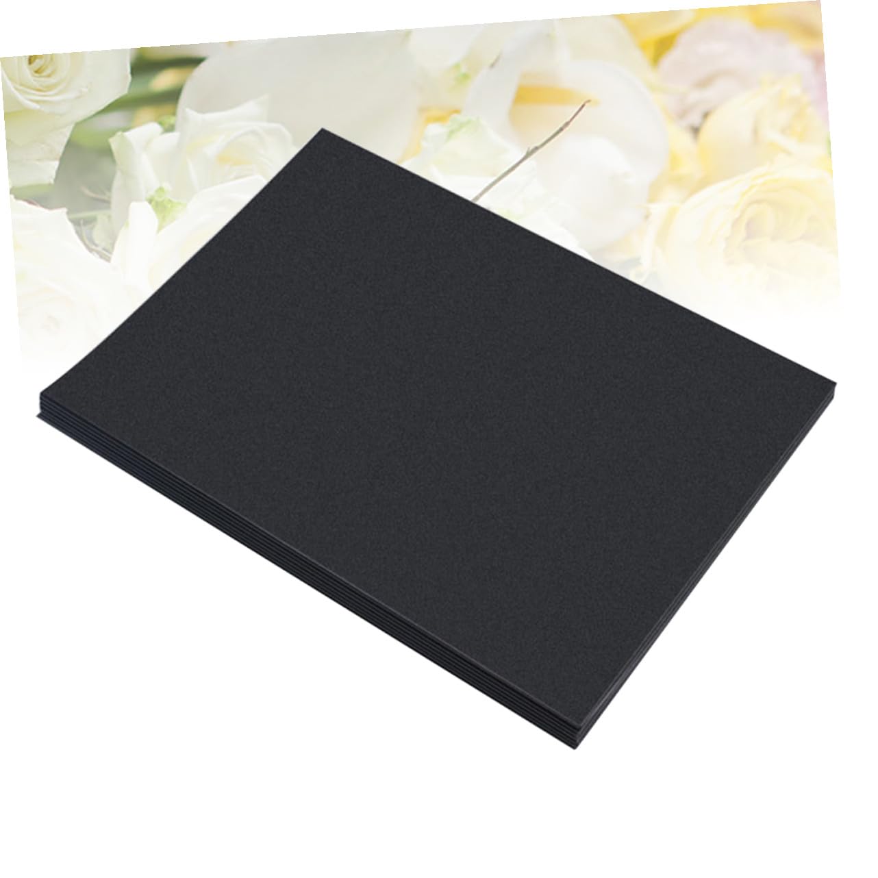 Schwarzes Papier 100 Stück 150gsm A4 für Selbstgemacht Zubehörset