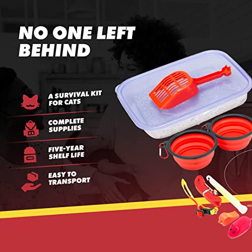 Emergency Zone - Cat Emergency Survival Kit - Bug Out, Emergency, Travel Kits, First Aid - Basic #TOP1
