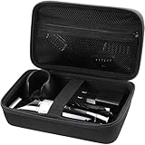 Comecase Hair Clipper Case for Hatteker, for Oneisall, for Andis Beard Trimmer Storage Organizer for Grooming Kit Accessories, Travel Carrying Case for Hair Cutting Kit Barber Tools (Box Only)
