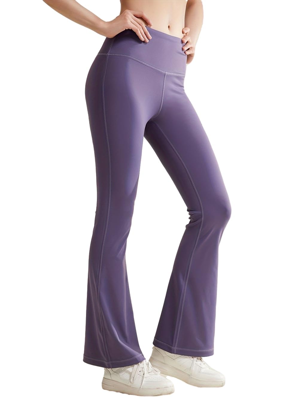 Women High-Waisted Flared|Bootcut|Bell Bottom Slim Fit Legging Pant for Yoga Gym Workout Outdoor Fashionable Stylish Legging Tight Tummy|Abdominal Control Pants