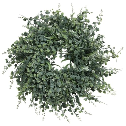 PRETYZOOM Hanging Daffodil Wreath Artificial Plant Wreath Fr