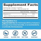Doctor's Best High Absorption Magnesium Powder, 200 g, photo 4