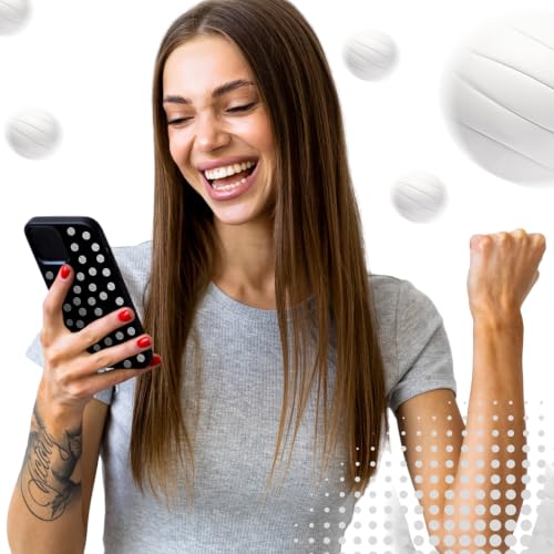 Image of Weysat 60g Mini Volleyball Polymer Clay Slices 0.2 Inch Tiny Clay Volleyball Pieces Sports Sprinkles Ball Confetti for Clips Nail Art DIY Craft Party Decoration Favors for Team Sports Lover