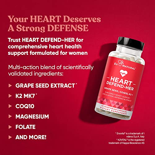 Eu Natural Heart DefendHer Women's Heart Health Supplement