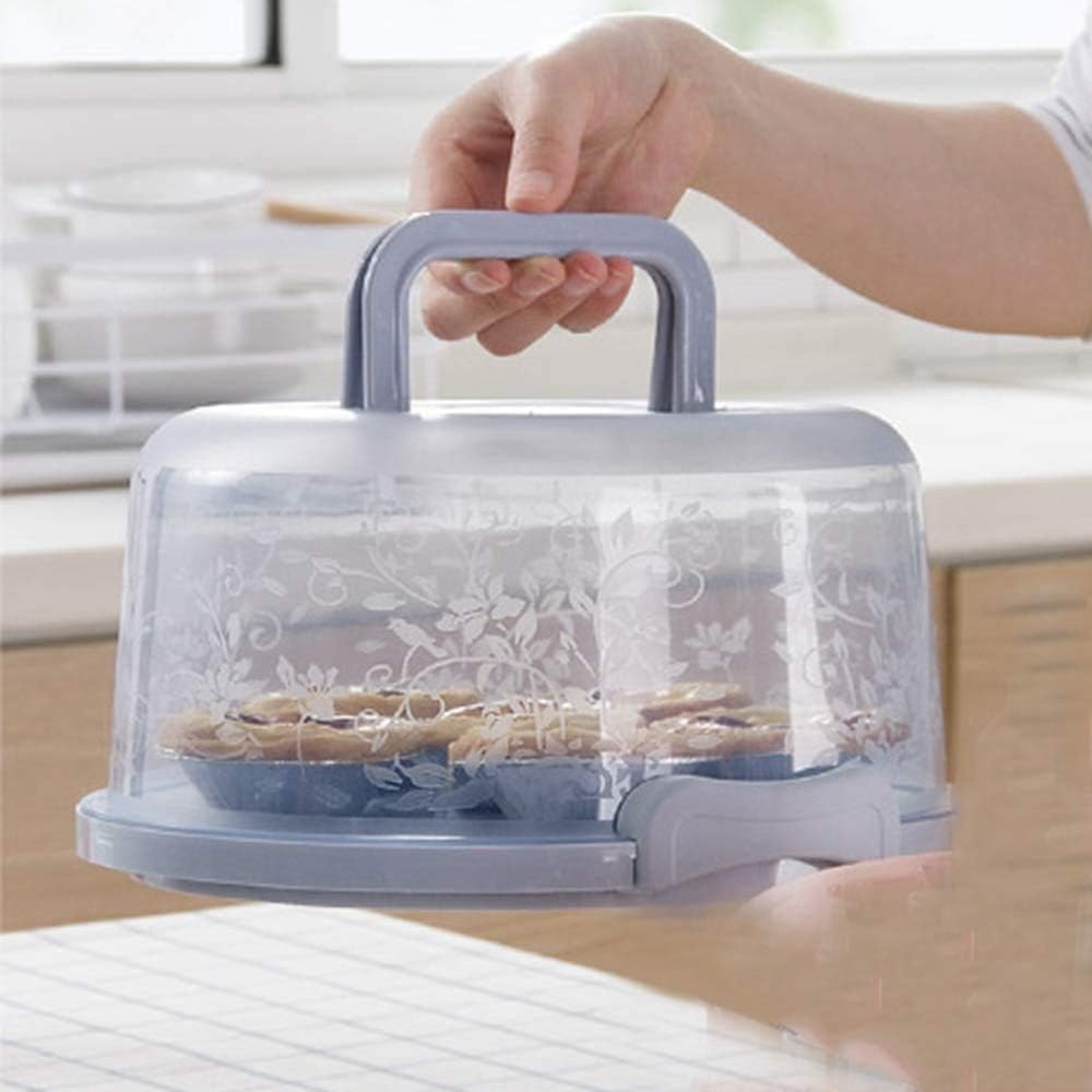 Cake Carrier - Portable Cupcake Serving Tray -4 Cake Carrier - Portable Cupcake Serving Tray -4