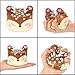 Viccent 4Pcs Jumbo Squishies Slow Rising Toys Set Unicorn Donut Ice Cream Cat Deer Cake Unicorn Horse Soft Scented Squishy Toy Kids Stress Relief Party Favors