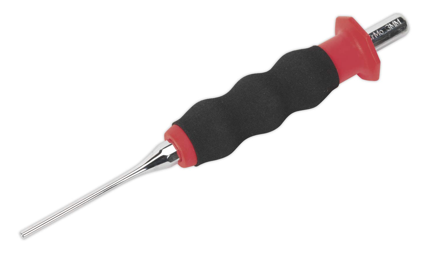 Sealey AK91313 Sheathed Parallel Pin Punch, Silver, 3 mm
