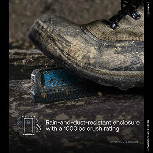 G-Technology 5 TB Water Resistant External Hard Drive - Image 6